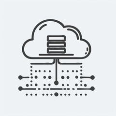 Poster - Cloud Computing Database Server Network Data Storage Backup Technology