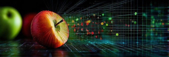 Poster - Exploring Smart Nutrition With an Apple Slice Enhanced by Digital Grid and Vitamin Points for Enhanced Health Insights