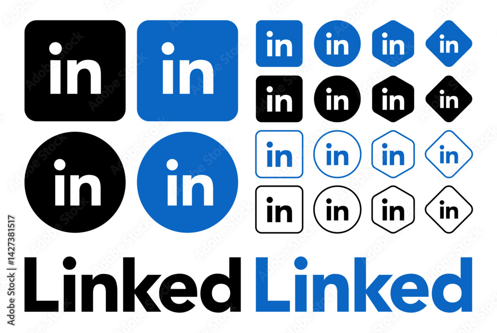 Linkedin Logo Icon Logo Set Png Vector Linkedin Logo Transparent Png linkedin-logo-icon-logo-set-png-vector-linkedin-logo-transparent-png