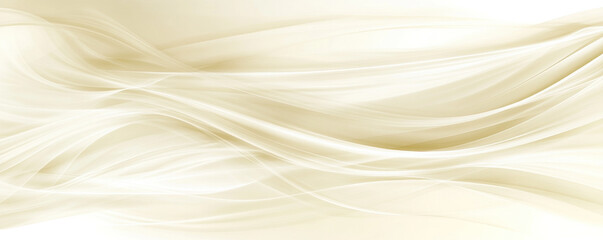 Poster - A white background with a wavy line that is white. The line is curvy and has a lot of detail
