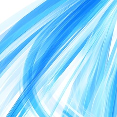 Poster - Abstract light blue lines radiating outward