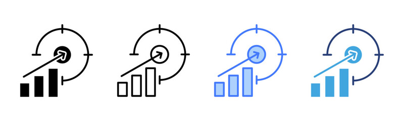 Poster - Goal icon sheet multiple style collection