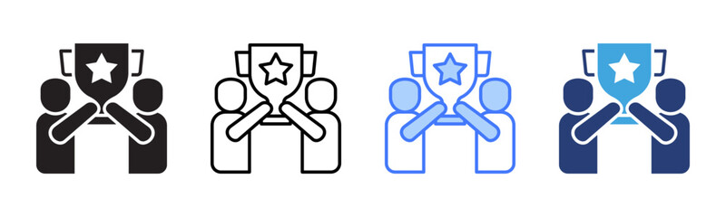 Poster - Achievement icon sheet multiple style collection
