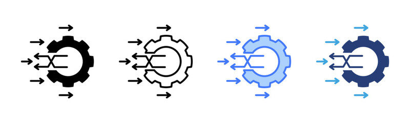 Poster - Change icon sheet multiple style collection