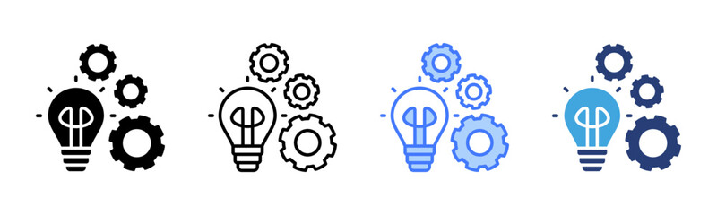 Poster - Skill icon sheet multiple style collection