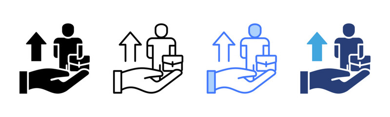 Poster - Support icon sheet multiple style collection