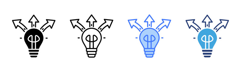 Poster - Pivoting icon sheet multiple style collection