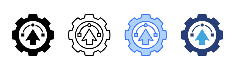 Poster - Reshape icon sheet multiple style collection