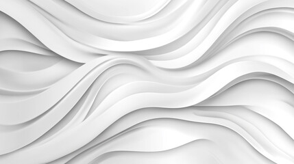 Poster - A close-up view of flowing fabric featuring elegant with white satin textures, Abstract swirling silk A symphony of design, Luxurious metallic fabric with dynamic flow.