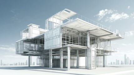 Poster - Modern architectural design, structure, and concept