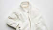 © muhammad - Cream-colored, minimalist jacket, laid flat