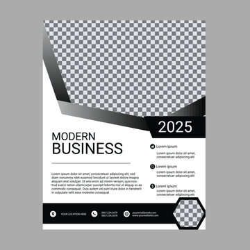 Flyer template layout background design. Corporate business layout, modern layout.
