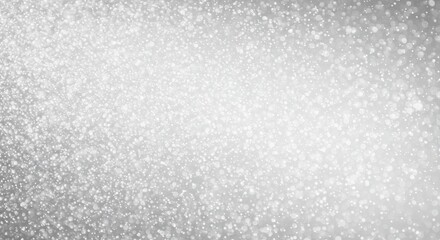 Poster - A blurred background of white and gray with many small white spots scattered throughout the image area