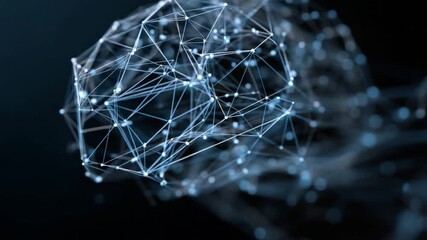 Wall Mural - abstract interconnectedness: a mesmerizing abstract image composed of a delicate web of interconnect
