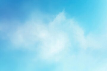 Poster - Light blue smooth gradient background perfect for minimalistic branding, social media graphics, professional visuals, and serene themes in modern design projects