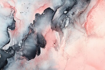 Poster - Soft blush watercolor backgrounds for elegant designs and creative inspiration in interiors and graphic projects