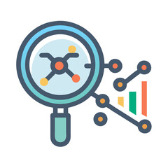 Poster - Data Analysis and Search: Magnifying Glass with Network and Statistics