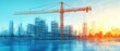 © @Luthfi - Urban Construction Skyline: A Modern Metropolis Takes Shape