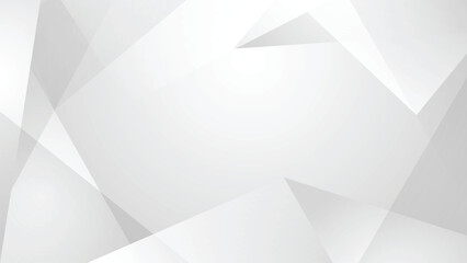 Poster - white background abstract shape vector business banner design