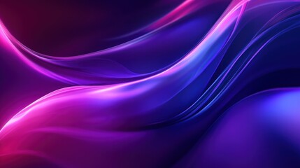 Poster - Abstract background with flowing lines in shades of purple pink and blue.