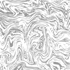 Poster - Ethereal grey swirls dance across a blank canvas forming an intricate swirling vortex