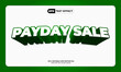 © RKSTUDIOBASE - Payday Sale Text Effect Design Sale