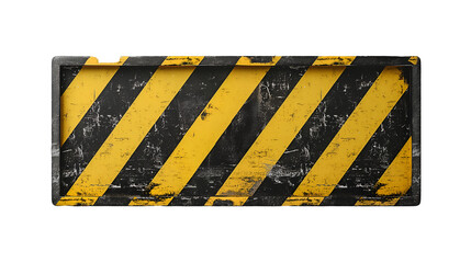 Grunge Warning Stripes Rustic Industrial Metal Texture Background.