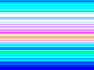 Poster - Vibrant Rainbow Stripes: A Digital Art Piece
