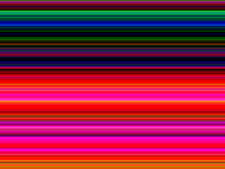 Poster - Vibrant Horizontal Stripes: A Symphony of Color