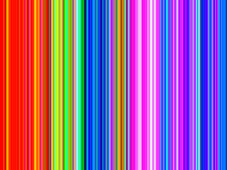 Poster - Vibrant Rainbow Stripes: A Colorful Abstract Masterpiece