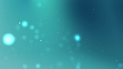 Wall Mural - blue background with bokeh suitable for winterthemed designs, christmas greetings cards, holiday pos