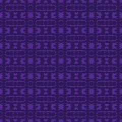 Poster - Amethyst Abstraction Geometric dance of purple hues in a tessellated dream