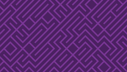Poster - Amethyst Labyrinth A mesmerizing maze of winding purple pathways