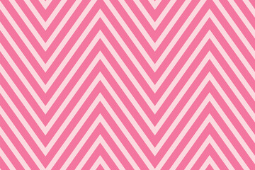 Poster - Pink chevron delight A vibrant zigzag pattern in varying shades of pink creates a playful and modern design