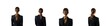 © Late - office woman back (png)