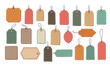 © Misbah - set of various colorful tags
