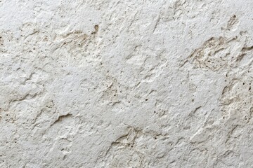 Poster - Close-up of a light beige travertine stone surface with natural pores and crevices, showcasing its rough texture and aged appearance in detailed macro photography.