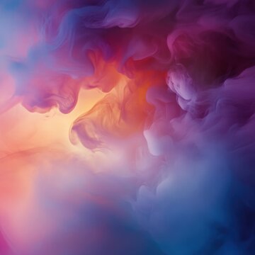 color fog motion, dreamy spin, background