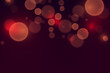 © Oleksandr - Abstract red lights bokeh and sparks. Vector illustration EPS10