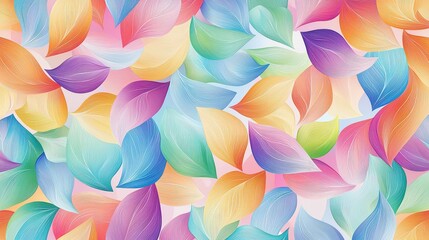 Poster - Playful rainbow pattern with hand-drawn, imperfect strokes in bright hues, creating a happy and childlike artistic feel