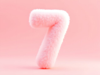 Poster - 3d rendering digital font big sale event countdown concept element