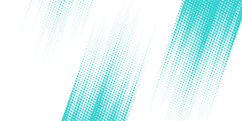 Fototapete - Dots halftone white and blue color pattern gradient grunge texture background. Dots pop art comics sport style vector illustration halftone. modern