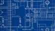 © Thongphun - Visual representation of industrial piping in a distinctive color scheme.