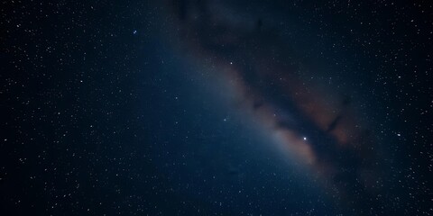 Wall Mural - Vast, dark night sky brimming with countless sparkling stars, nature, stellar