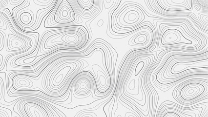 Poster - Contours carve elevations creating a map of valleys and peaks a dance of topographic art