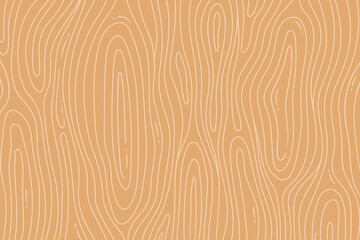Poster - Swirling Wooden Embrace A warm inviting texture of concentric lines in a soft wood grain pattern