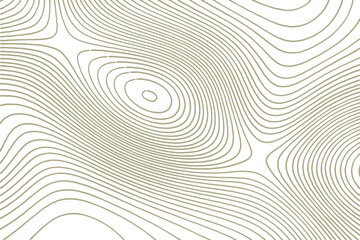 Poster - Topographic Lines An organic abstract terrain of sandy contours and rhythmic relief