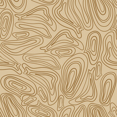 Poster - Topographic Whispers Earths Contours Unfurled