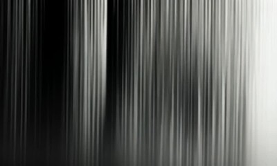 Wall Mural - seamless gray gradient animation transitioning from dark to light tones made with generative ai tech