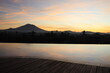 © Sergei - Beautiful mountain range is reflected in the water of a pool